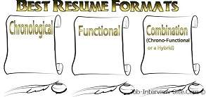 Deciding On the Resume Format