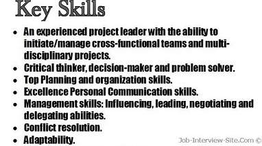 Job Skills to put on a Resume