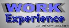 Resume Work Experience - Work History in a Resume