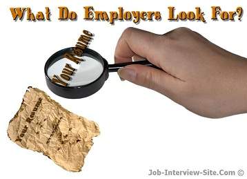 What Do Employers Want