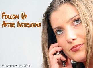 Follow Up After Job Interviews Follow Up After Job Interviews