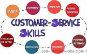 Good customer service skills resume