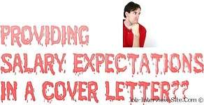 Salary Expectations: Cover Letter with Salary Expectations