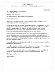 Sample Cover Letter For Legal Job from www.job-interview-site.com
