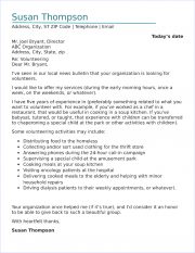 Volunteer Cover Letter Sample from www.job-interview-site.com