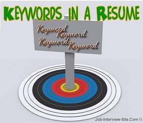 Resume Keywords For Resumes Keywords List