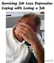 Getting over job loss depression