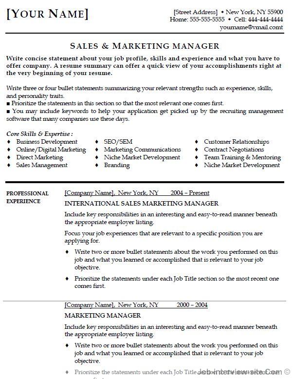 Resume Of Marketing Manager In India 15 Top Marketing
